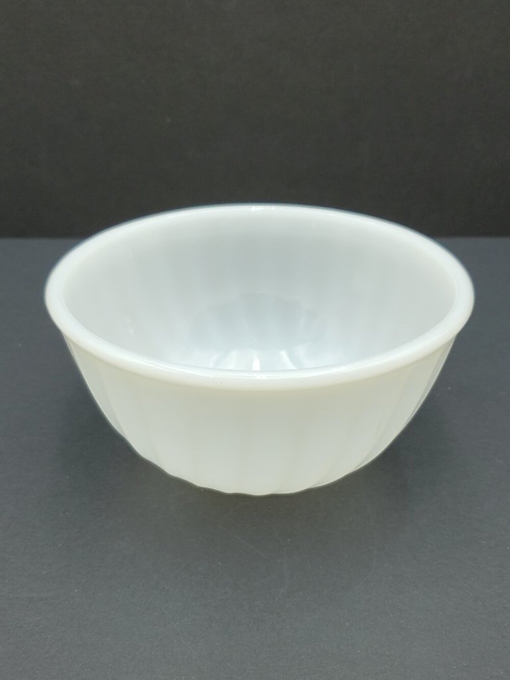 Fire King White Swirl 6" Bowl Anchor Hocking Small White Mixing Bowl